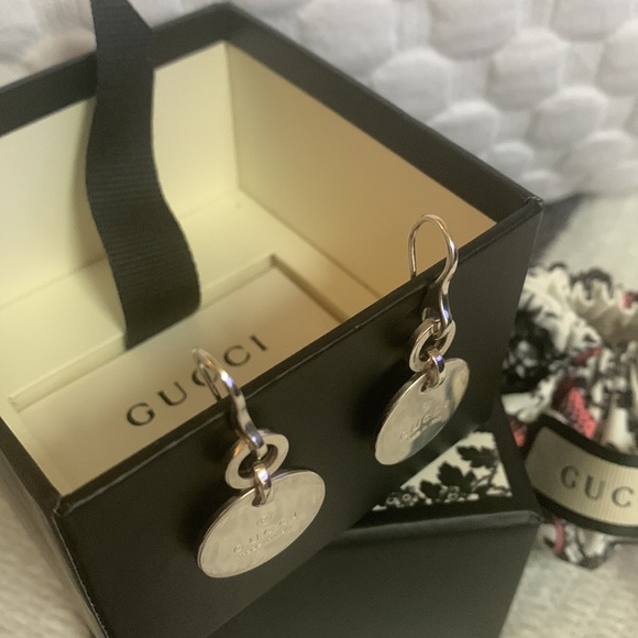 Gucci hook earrings with pouch and box - Picture 4 of 4
